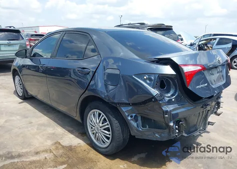2016 Toyota Corolla Le z USA, uszkodzony, nr VIN 2T1BURHE9GC635574